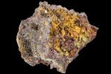Orange Wulfenite Crystal Cluster - Rowley Mine, Arizona #118958-1